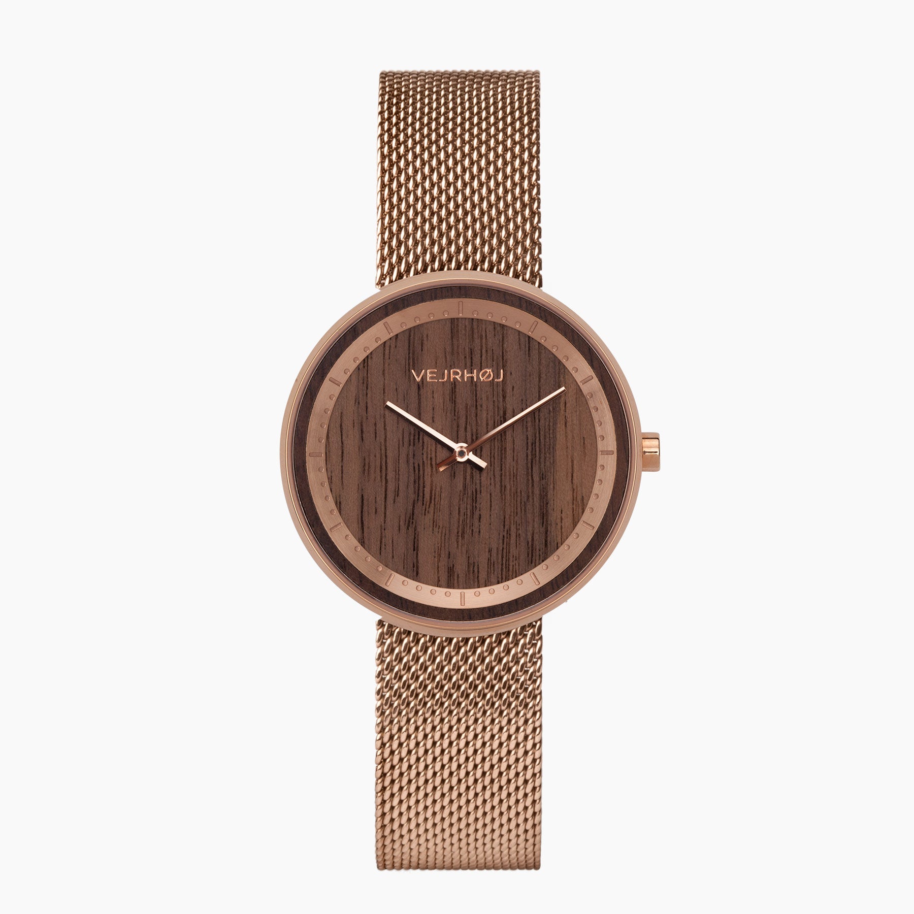 Petite the rose - VEJRHØJ wood watch