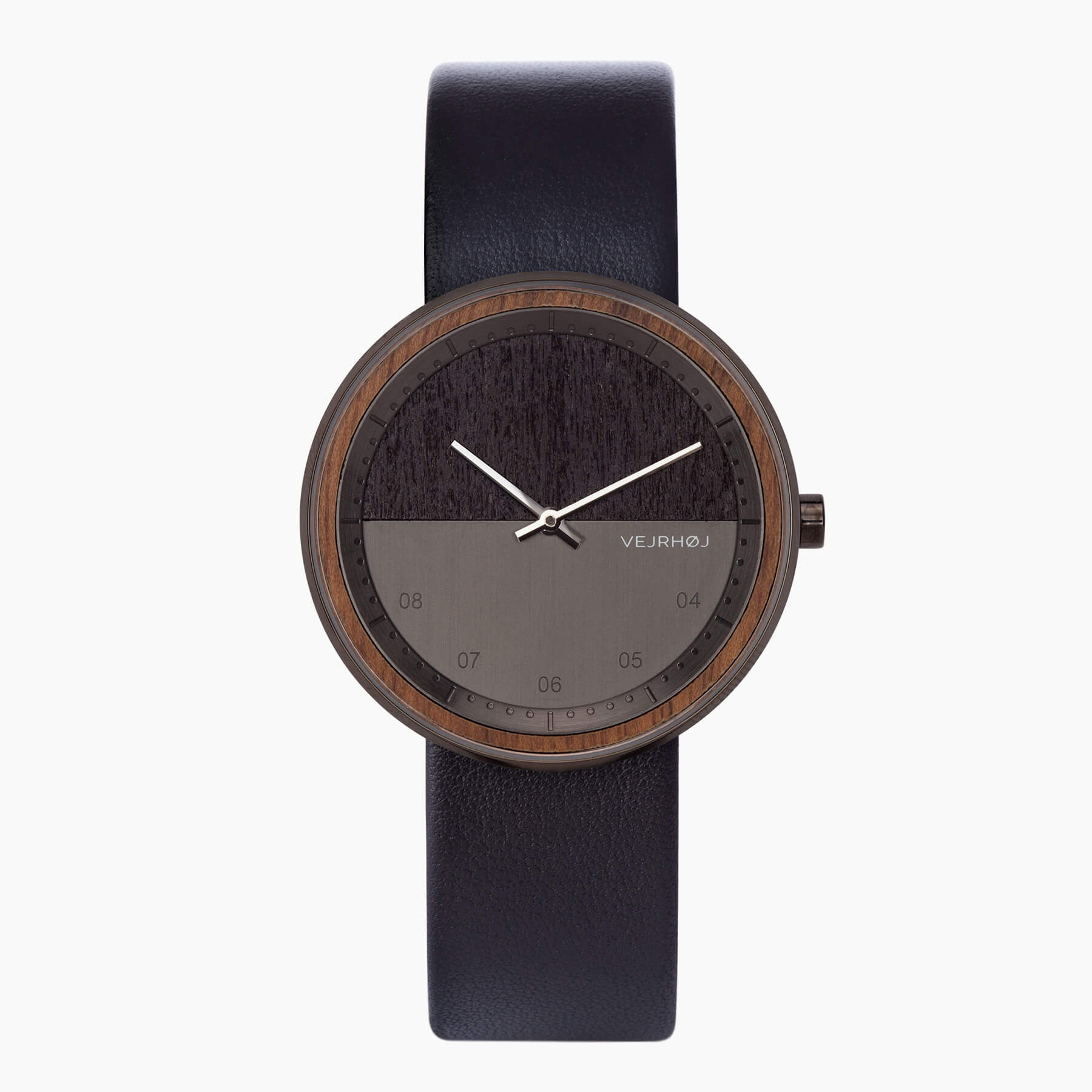 The NIGHT - VEJRHØJ wood watch