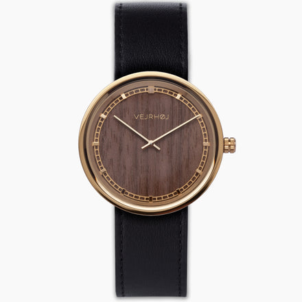 NORDIC Gold - Natural Walnut / Gold Finish