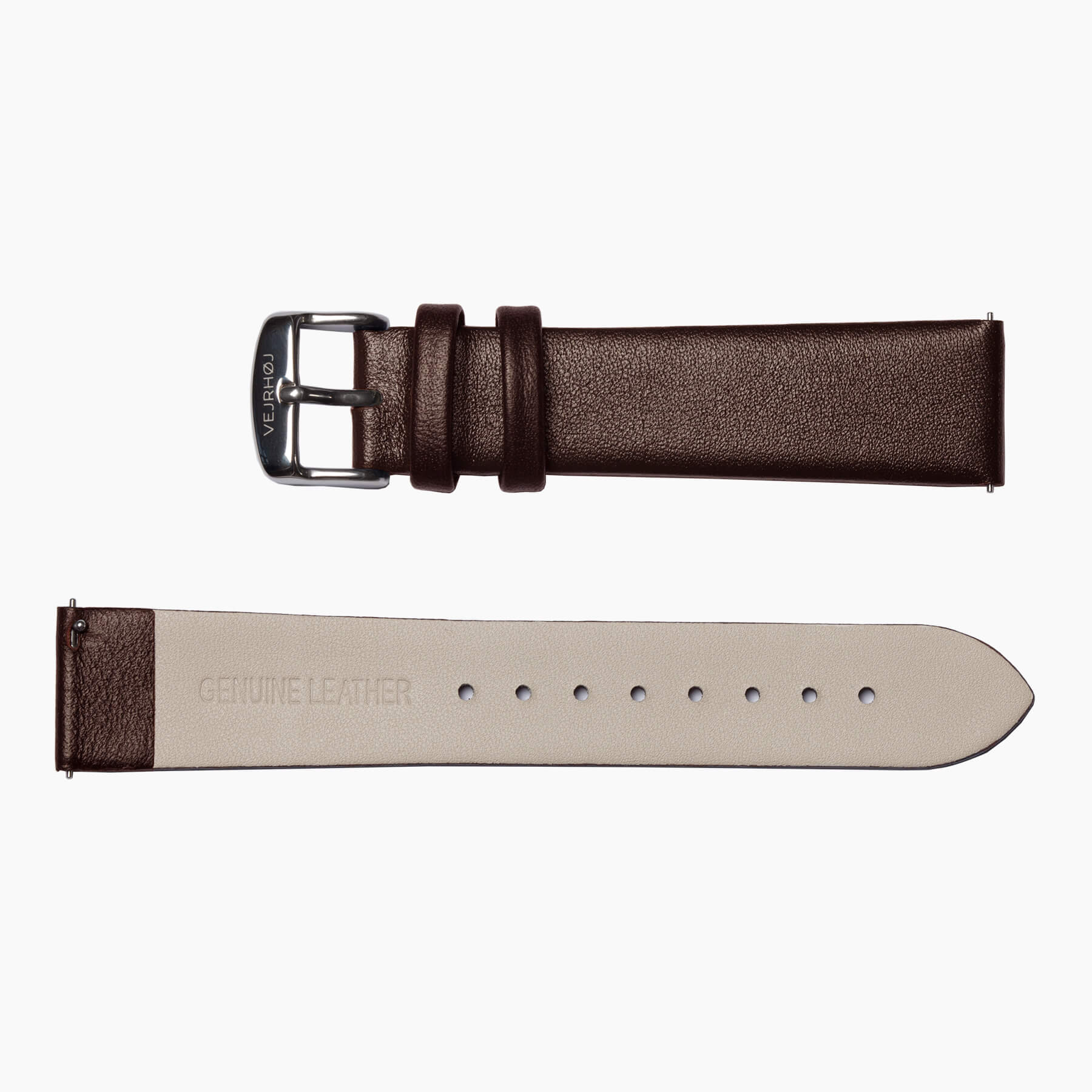 Brown leather strap | For 34mm watch
