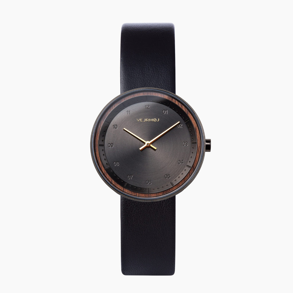 Petite | BLACK & GOLD | VEJRHØJ women's watch